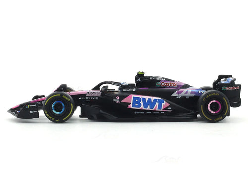 2024 Alpine A524 No. 10 Pierre Gasly 1:43 Bburago Formula 1 diecast scale model car