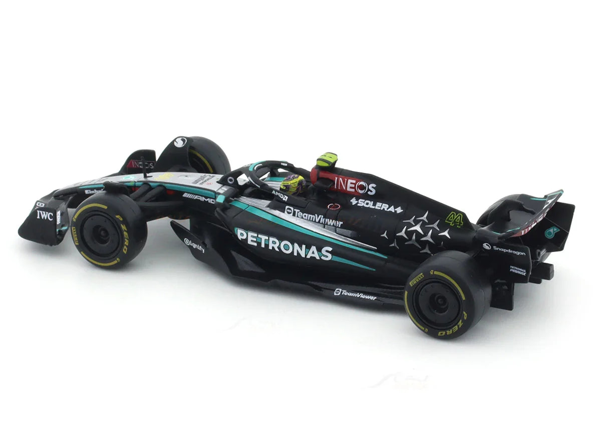 2024 Mercedes-AMG W15 No. 44 Lewis Hamilton 1:43 Bburago Formula 1 diecast scale model car