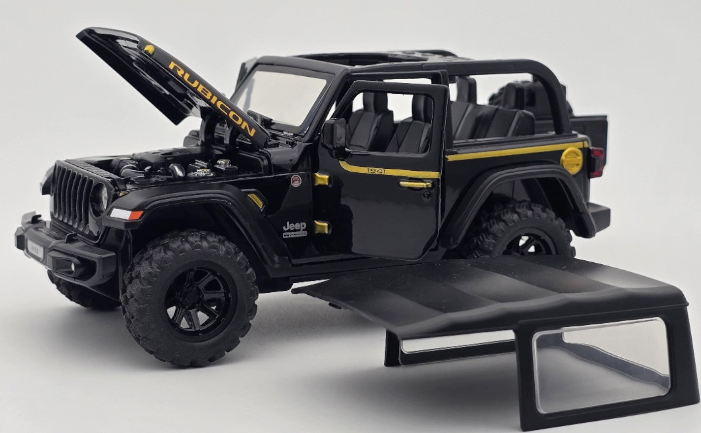 Jeep Wrangler Rubicon 1:24  diecast scale model car