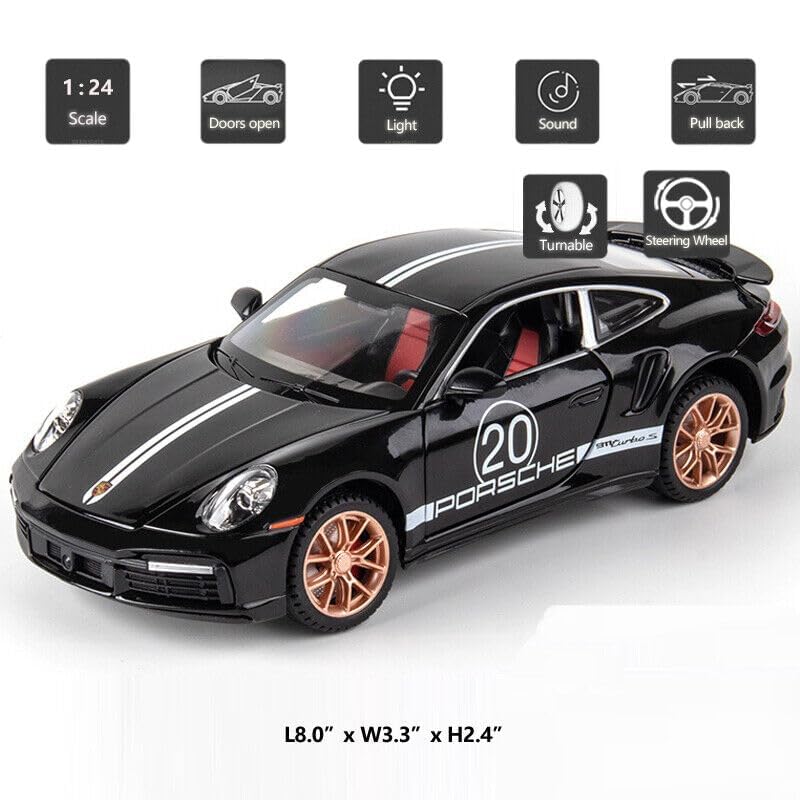 Porsche 911 1:24  diecast scale model car collectible