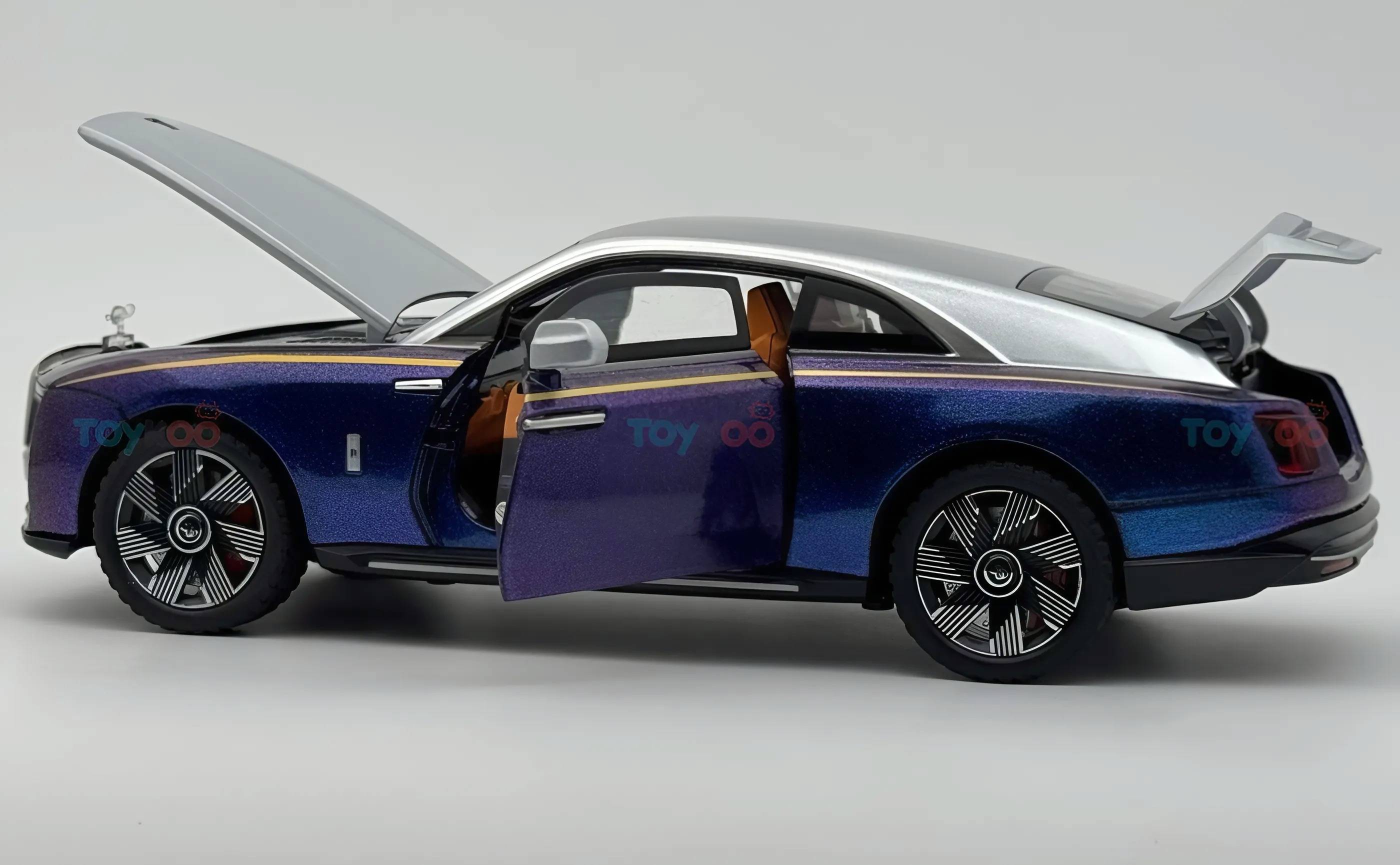 Rolls Royce Spectre 1:18 diecast scale model car collectible - Big Size