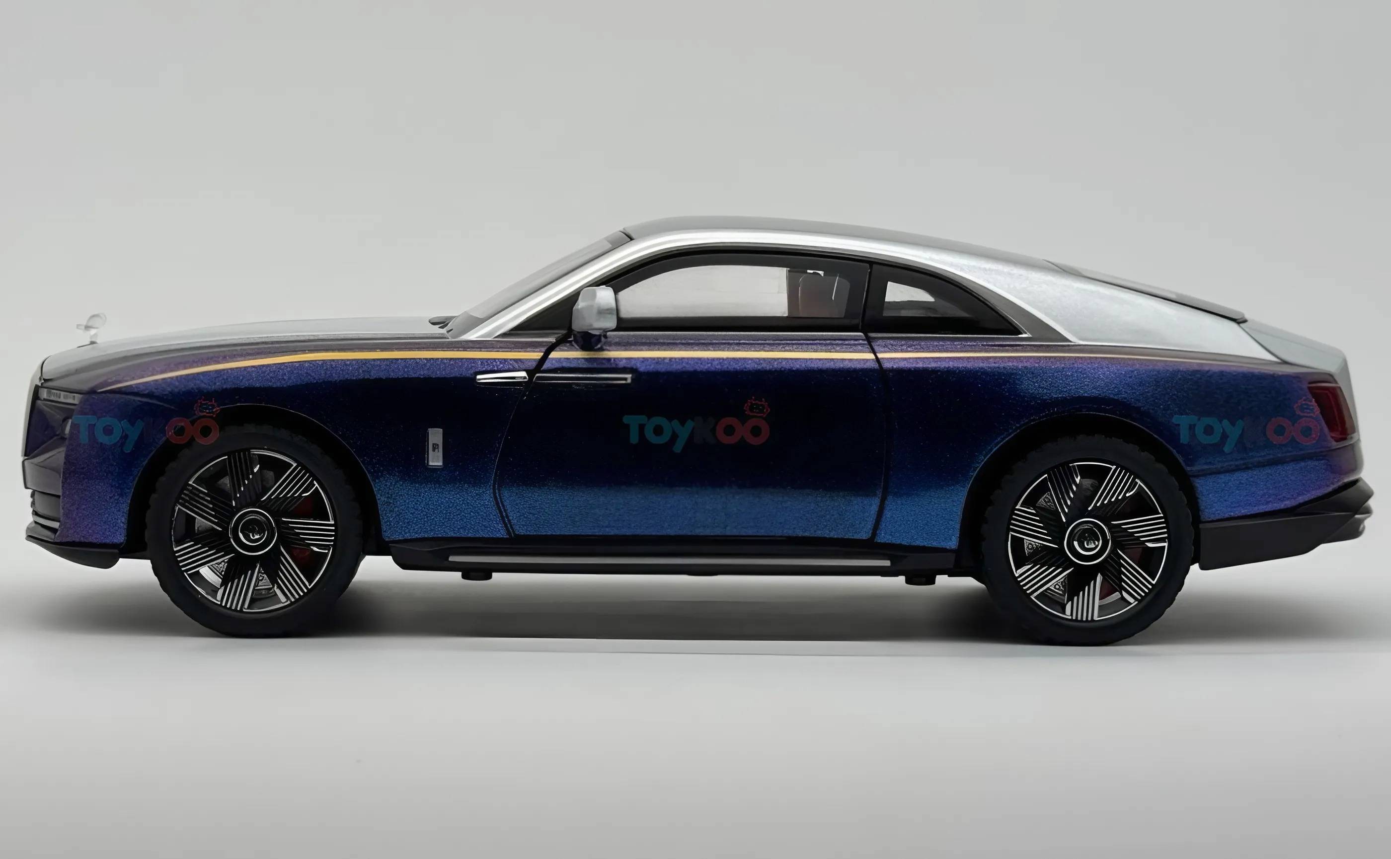 Rolls Royce Spectre 1:18 diecast scale model car collectible - Big Size