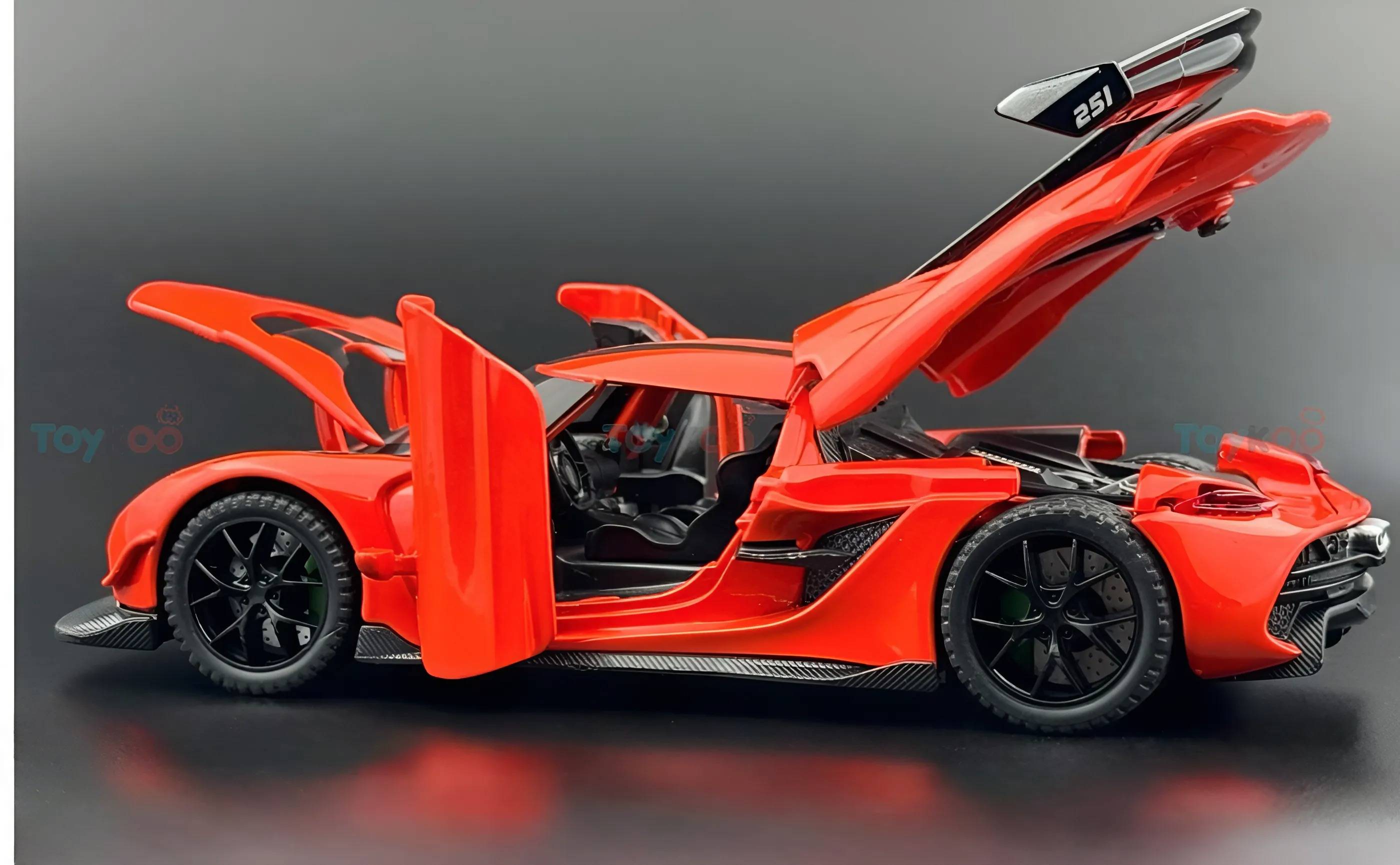 Koenigsegg Jesko 1:24 diecast scale model car collectible