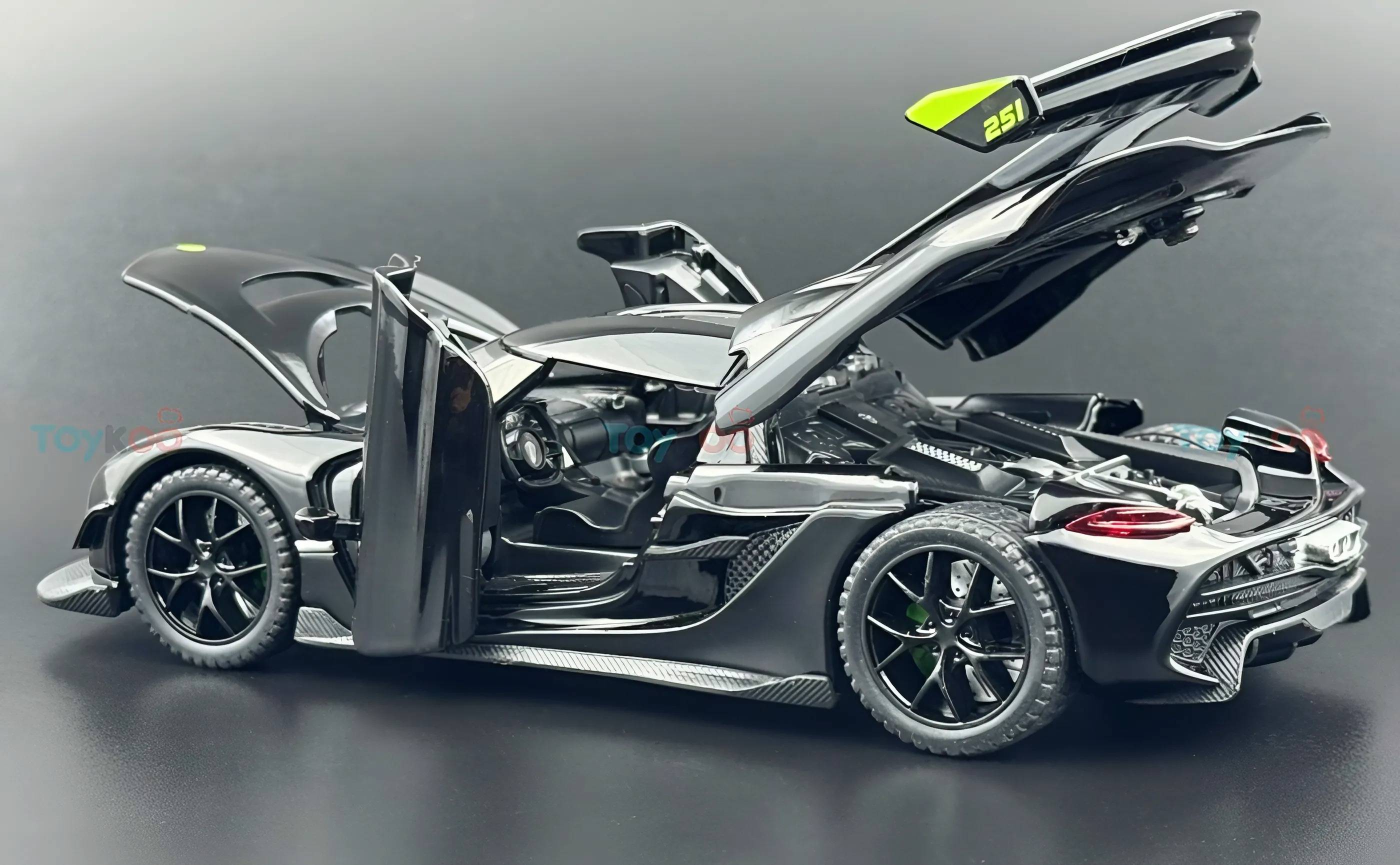Koenigsegg Jesko 1:24 diecast scale model car collectible