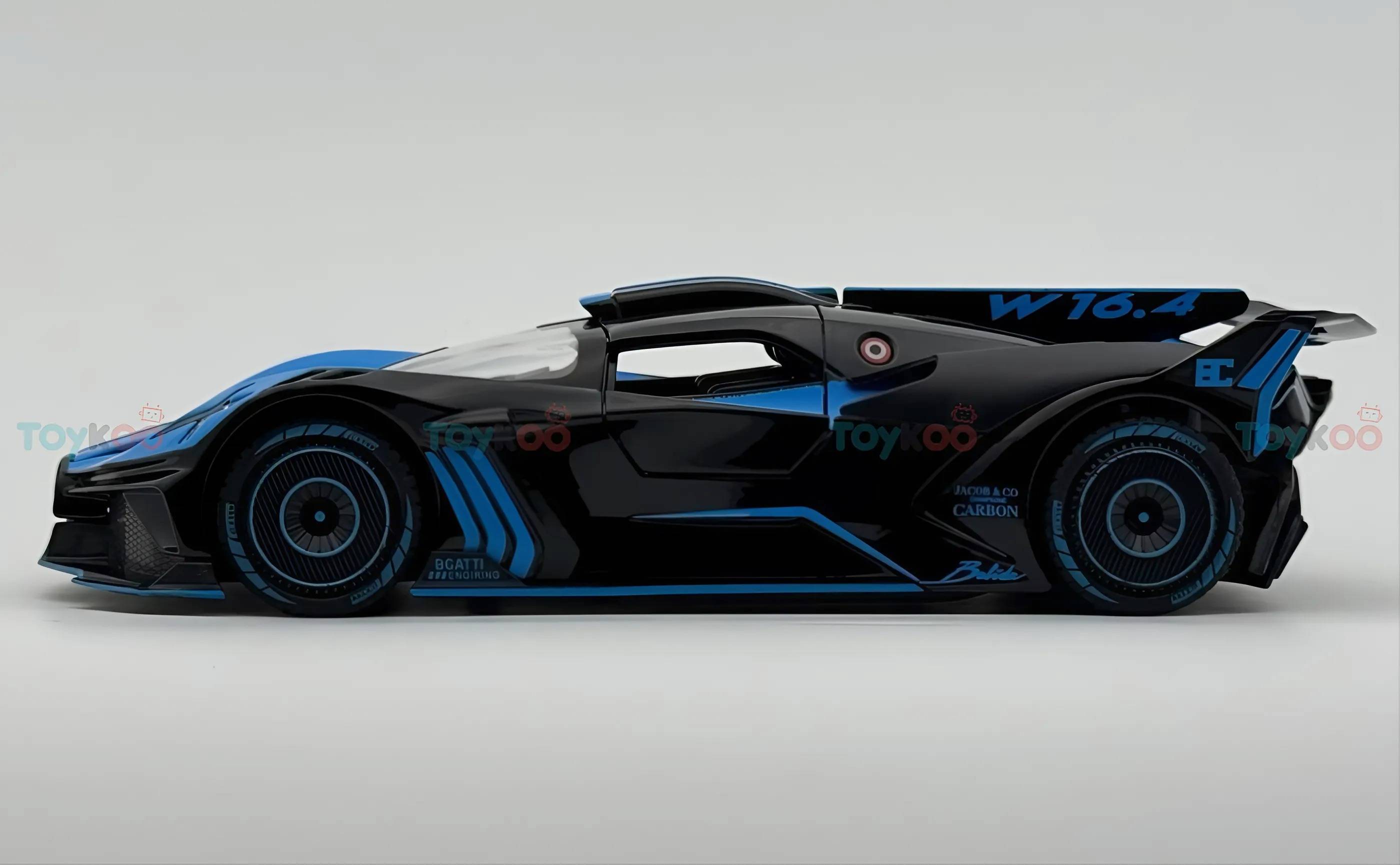 Bugatti Bolide 1:18diecast scale model car collectible car - Big Size