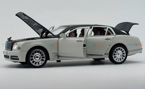 Bentley Mulsanne 1:18 diecast Scale Model Car - Big Size