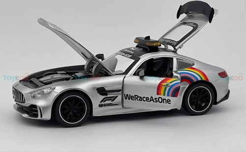 2020 Mercedes-Benz AMG GT-R Safety Car formula f1 1:18 diecast scale model - Big Size