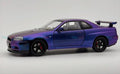 Nissan Skyline GT-R R34 Super Model 1:18 diecast scale model car miniature - Big Size