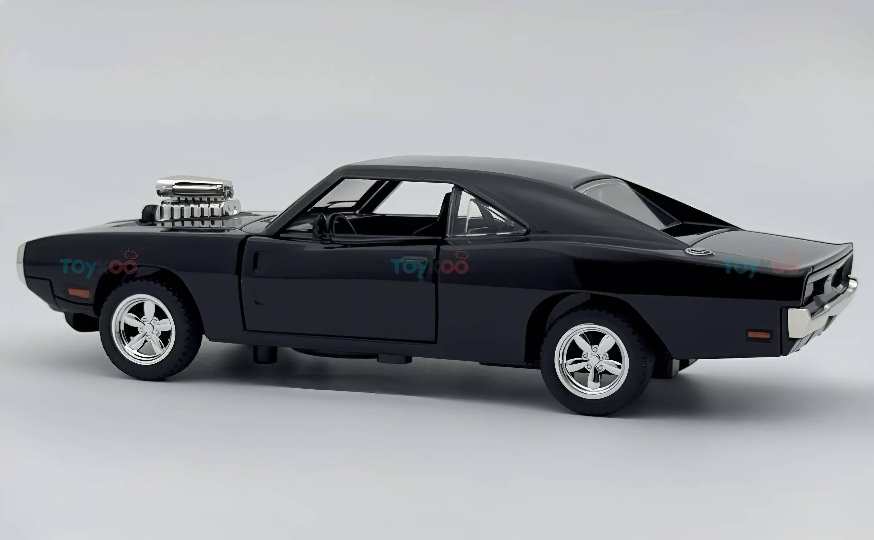 1970 Dodge Charger Fast & Furious 1:18 diecast Scale Model Car - Big Size