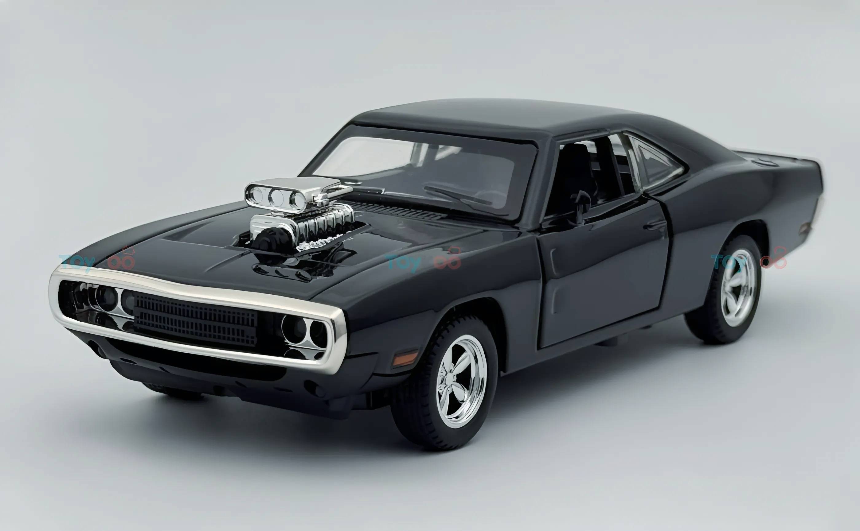 1970 Dodge Charger Fast & Furious 1:18 diecast Scale Model Car - Big Size
