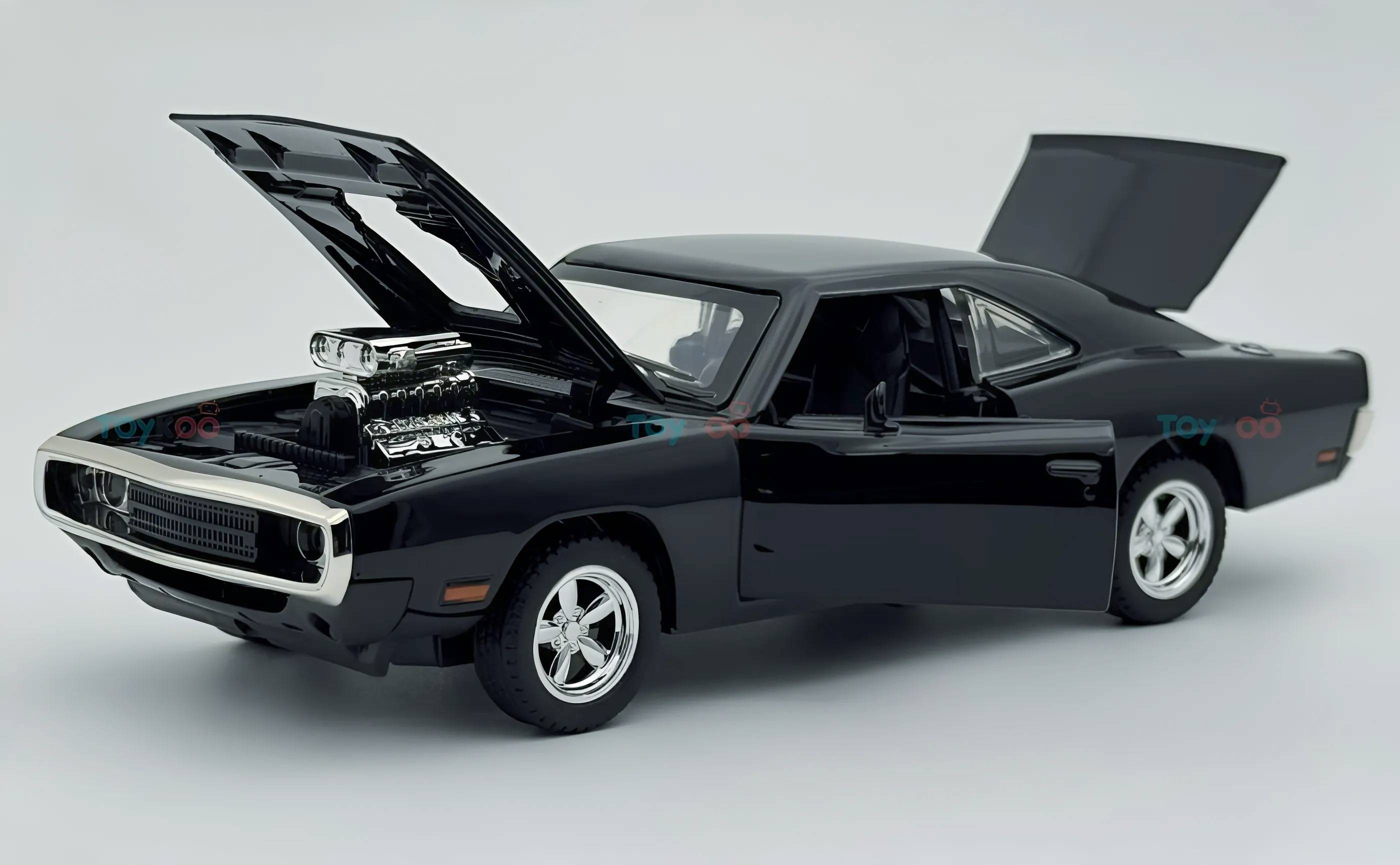 1970 Dodge Charger Fast & Furious 1:18 diecast Scale Model Car - Big Size