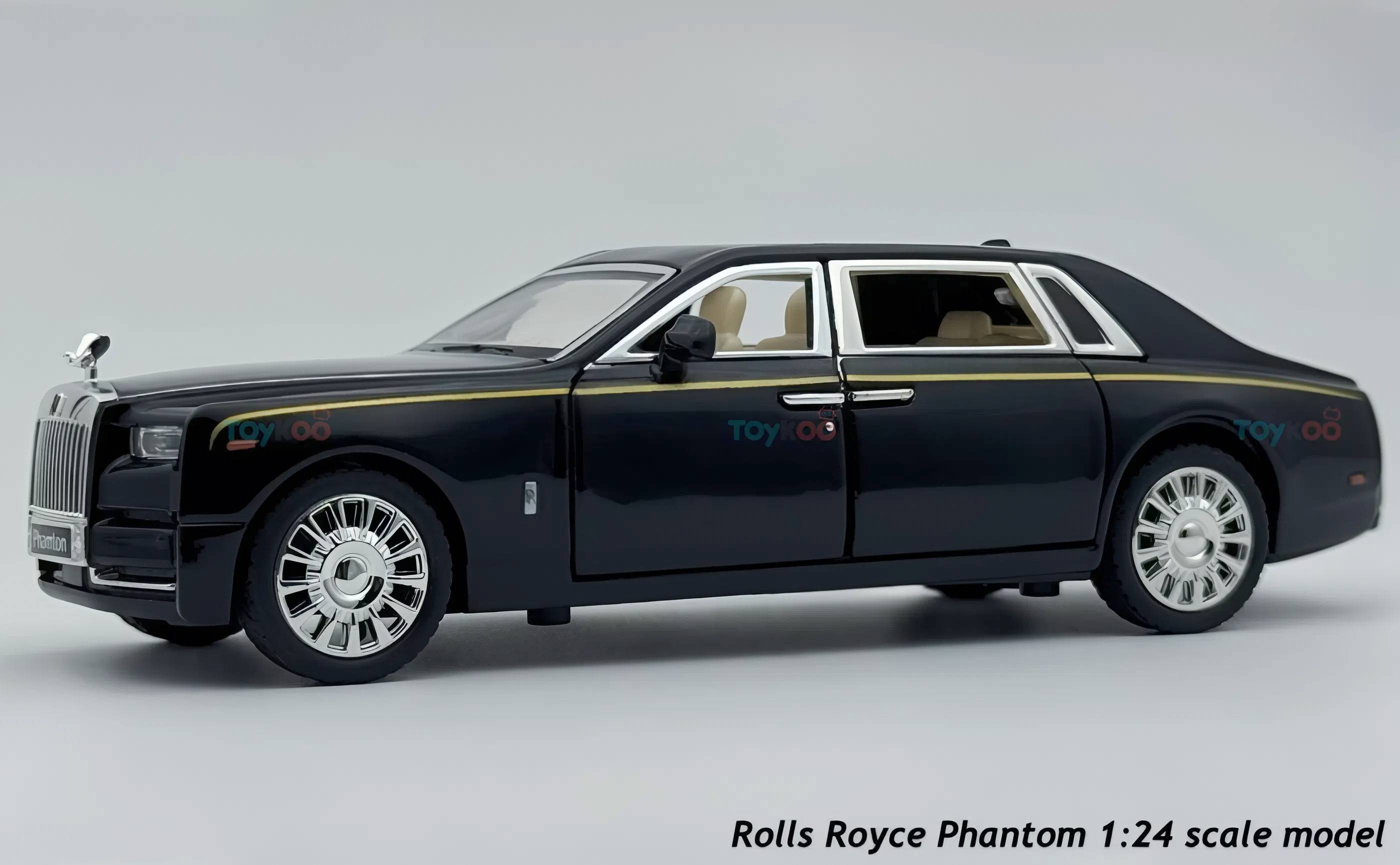 Rolls Royce Phantom 1:24 diecast scale model | Assorted Color
