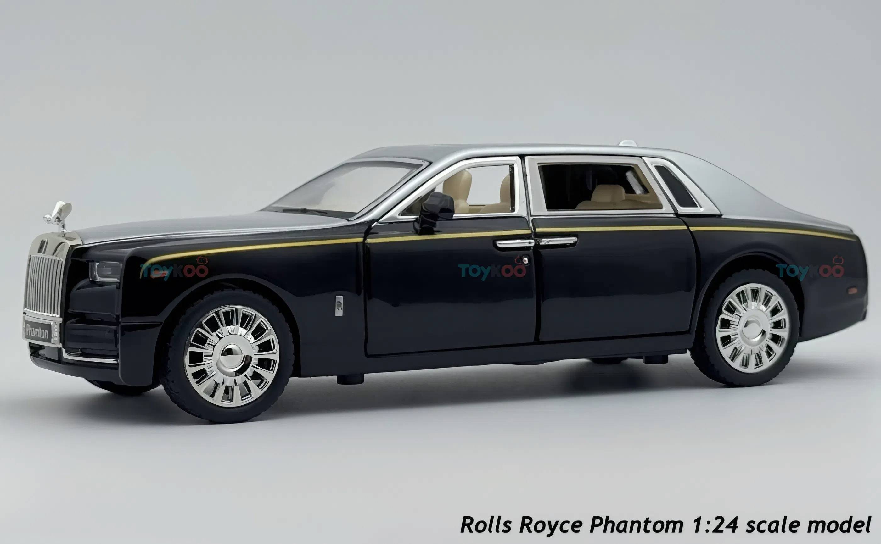 Rolls Royce Phantom 1:24 diecast scale model | Assorted Color